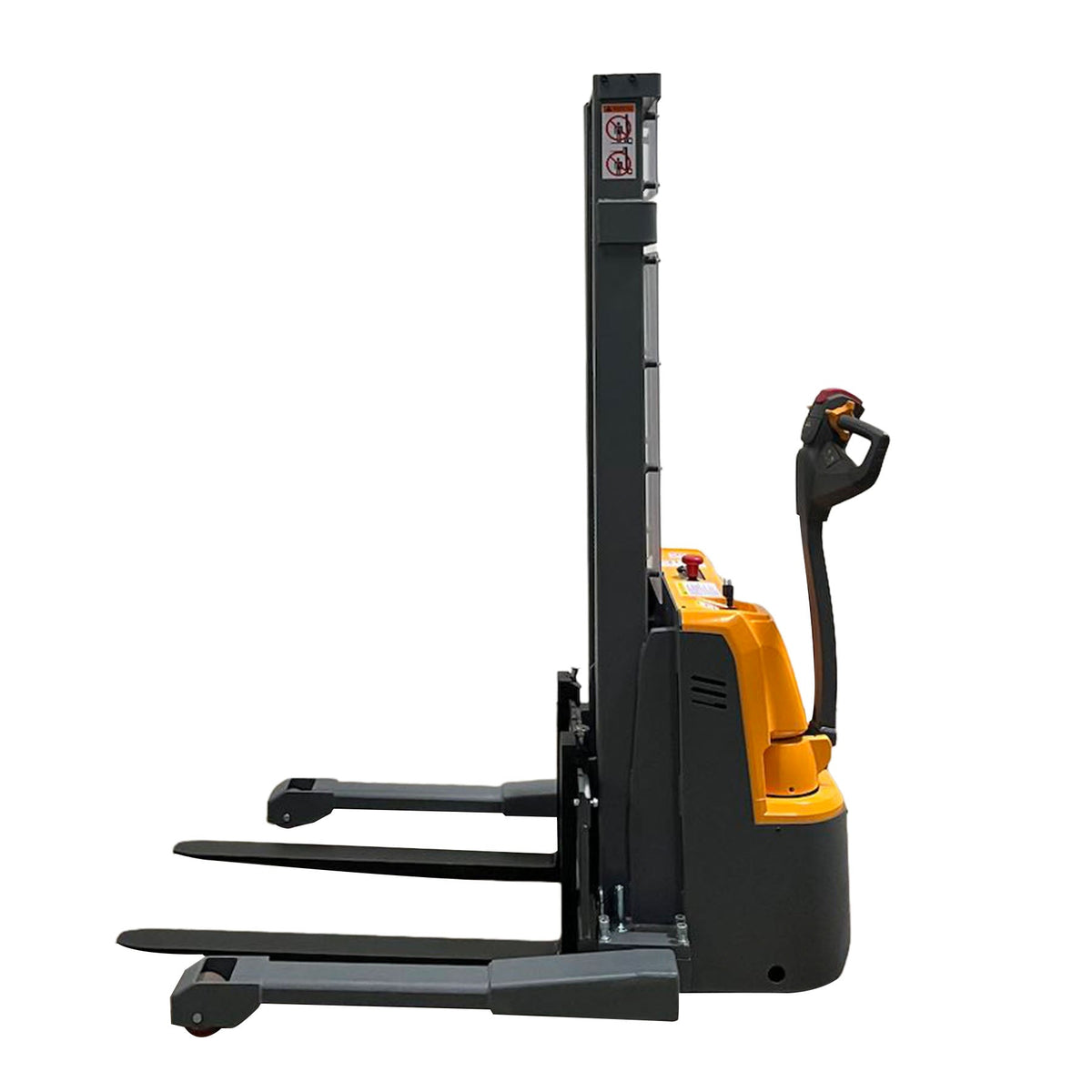 Apollolift Lithium Battery Full Electric Walkie Stacker 2640lbs Cap. Straddle Legs. 118&quot; lifting A-3035