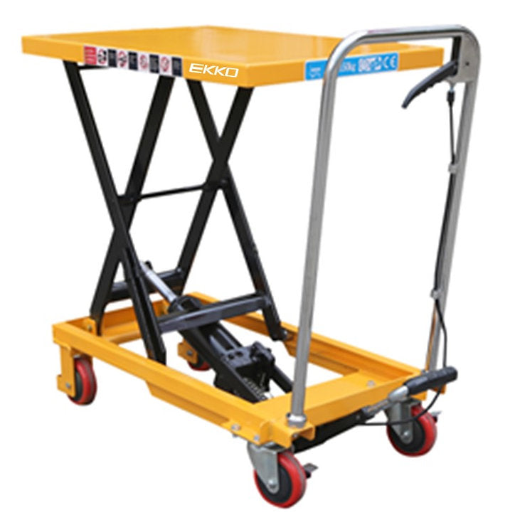 EKKO Scissor Lift Table Cart With 330 lbs Cap, 28.3" Lift Ht -  T15